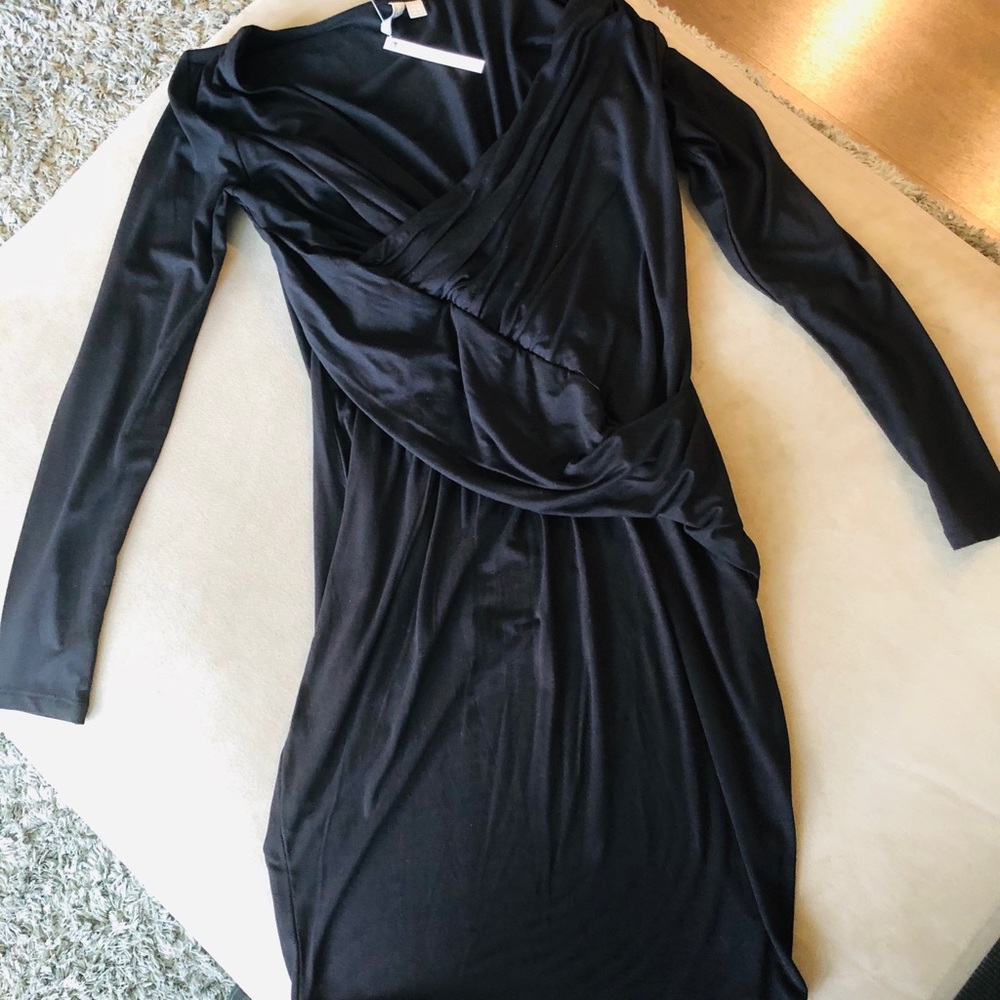 Maternity Dress - New - Size 6 - Black - Stretchy